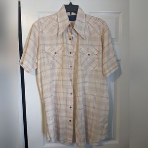 Vintage Panhandle Slim pearl snap shirt
